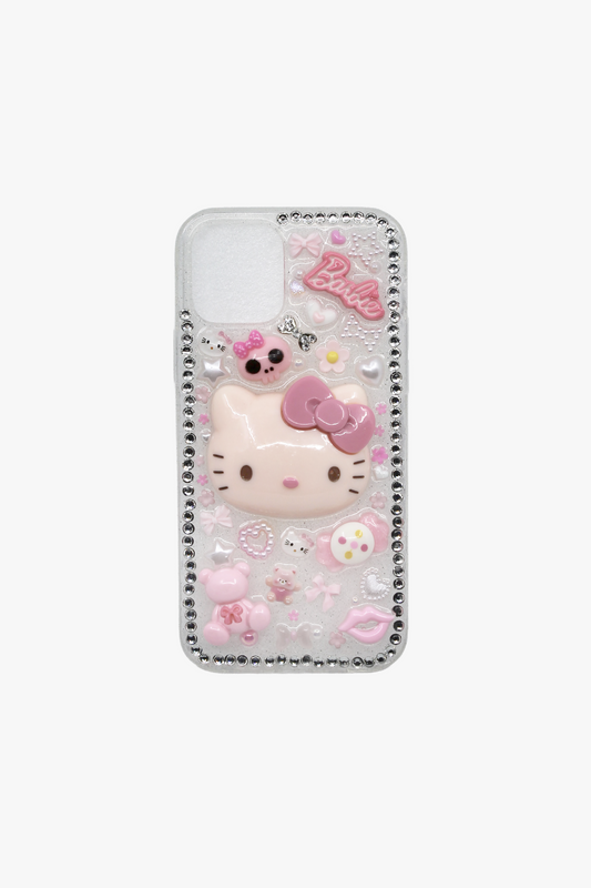 Icey Pink Hello Kitty Phone Case